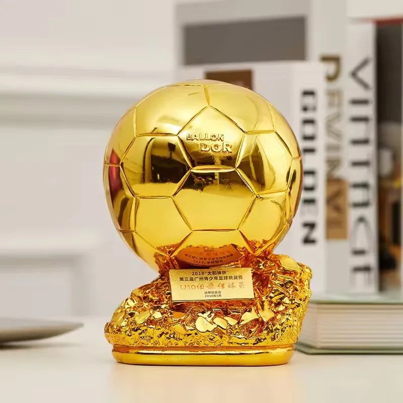 Troféu Bola de Ouro de decoração