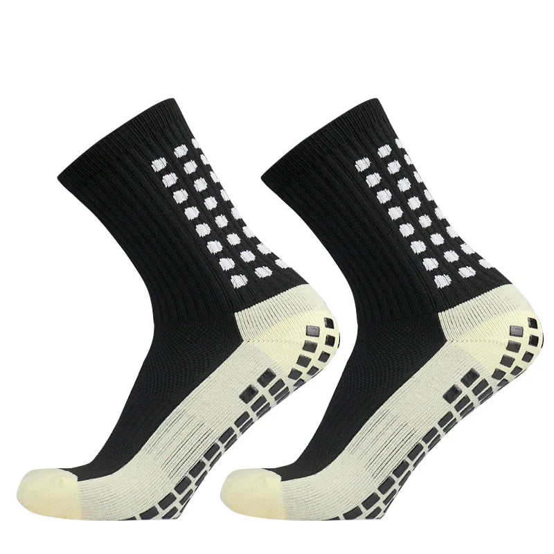 Meias Pro Socks antiderrapantes para futebol (kit e individual)