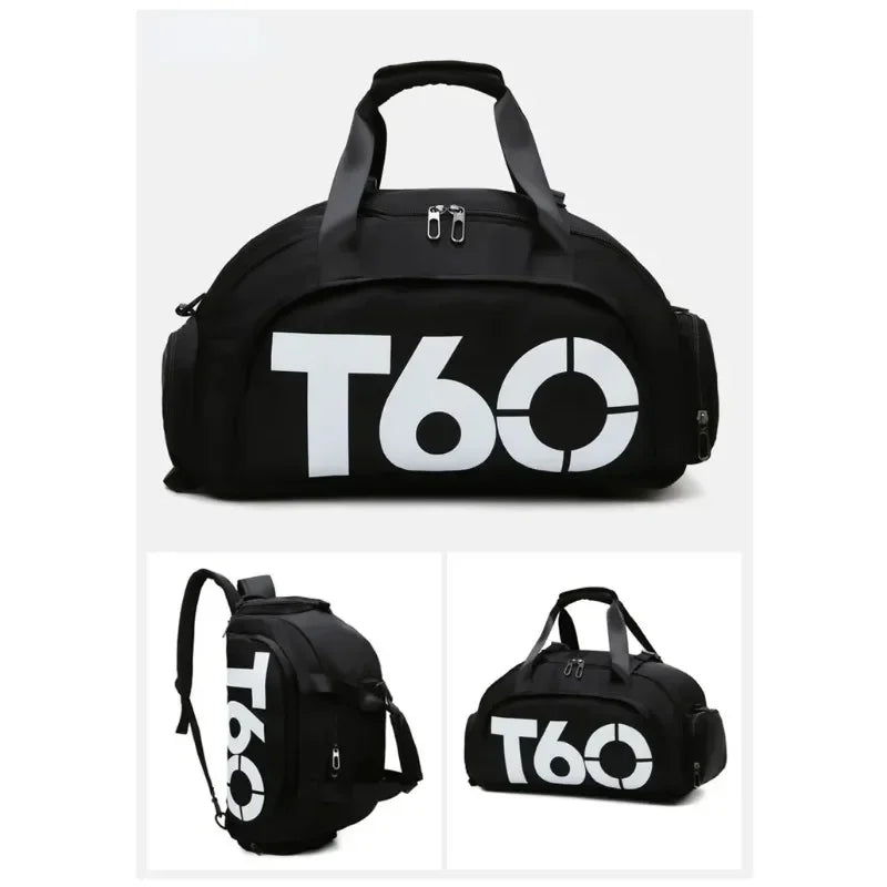 Bolsa para treinamento de futebol, viagens e academia