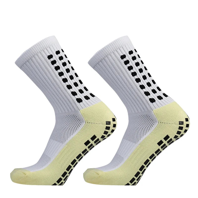 Meias Pro Socks antiderrapantes para futebol (kit e individual)