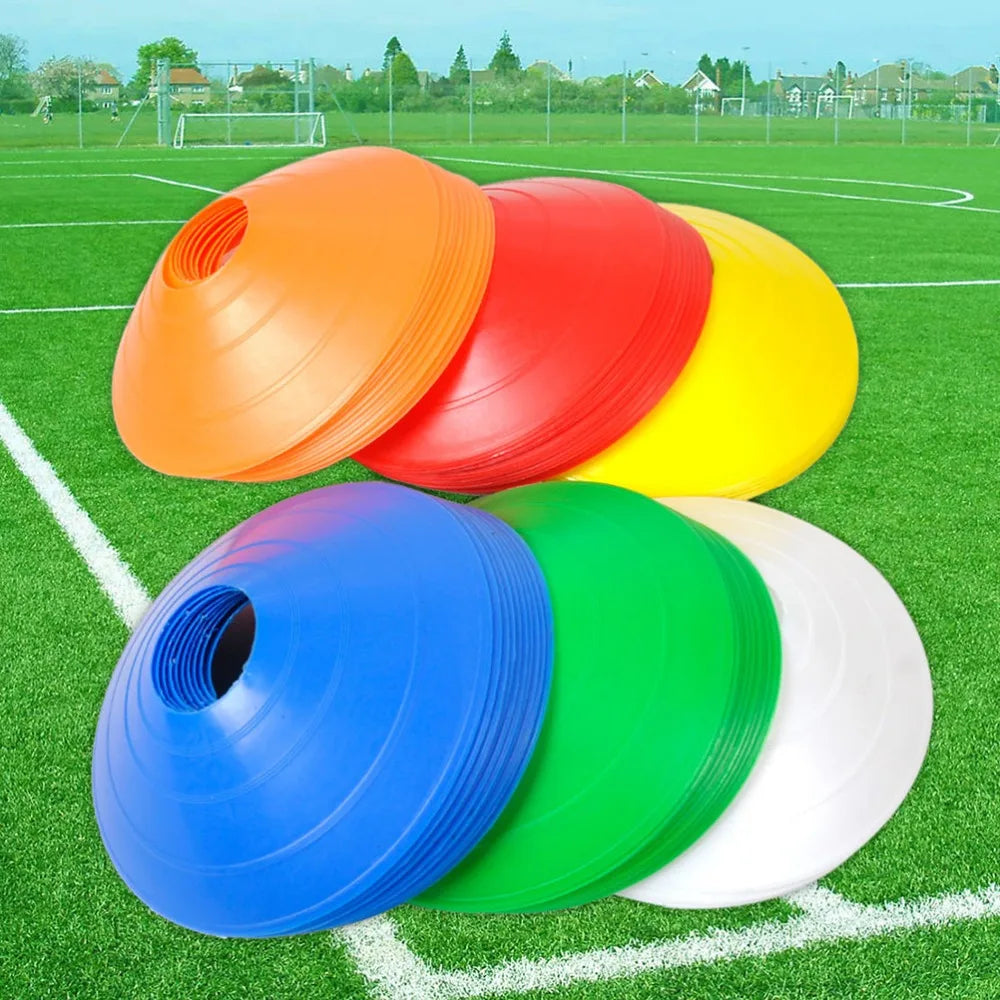 Kit 10 pratinhos de treinamento para futebol e academia
