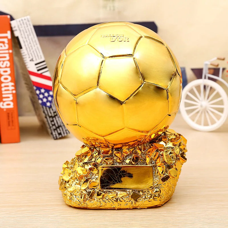 Troféu Bola de Ouro de decoração