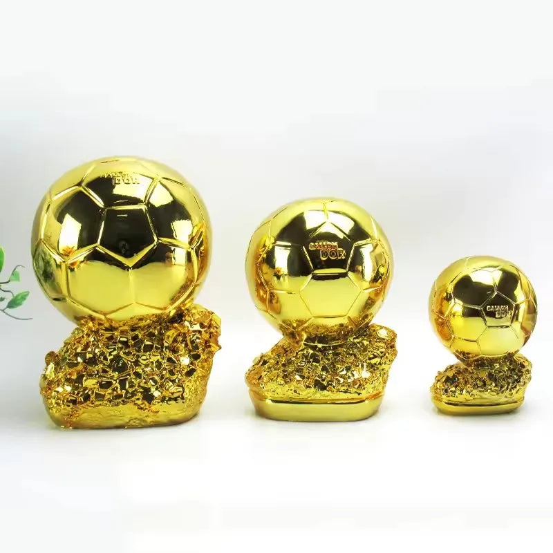 Troféu Bola de Ouro de decoração