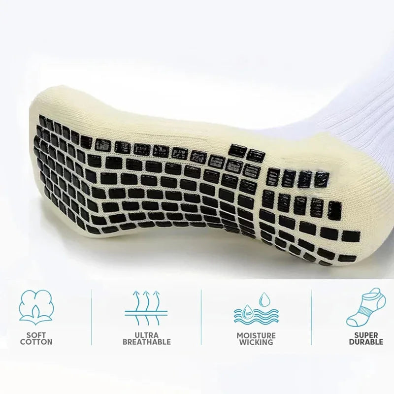 Meias Pro Socks antiderrapantes para futebol (kit e individual)
