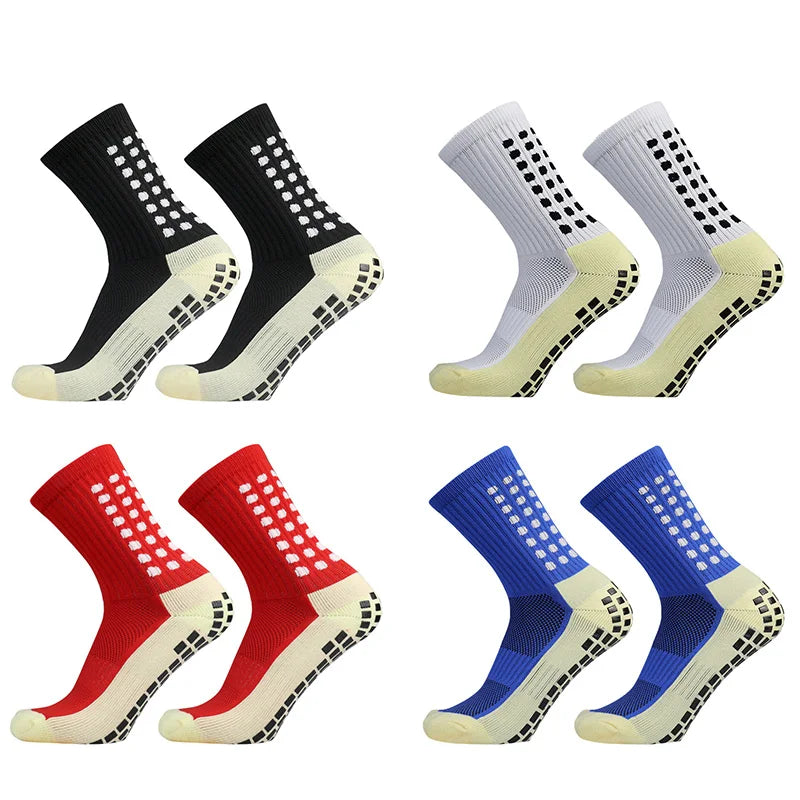 Meias Pro Socks antiderrapantes para futebol (kit e individual)