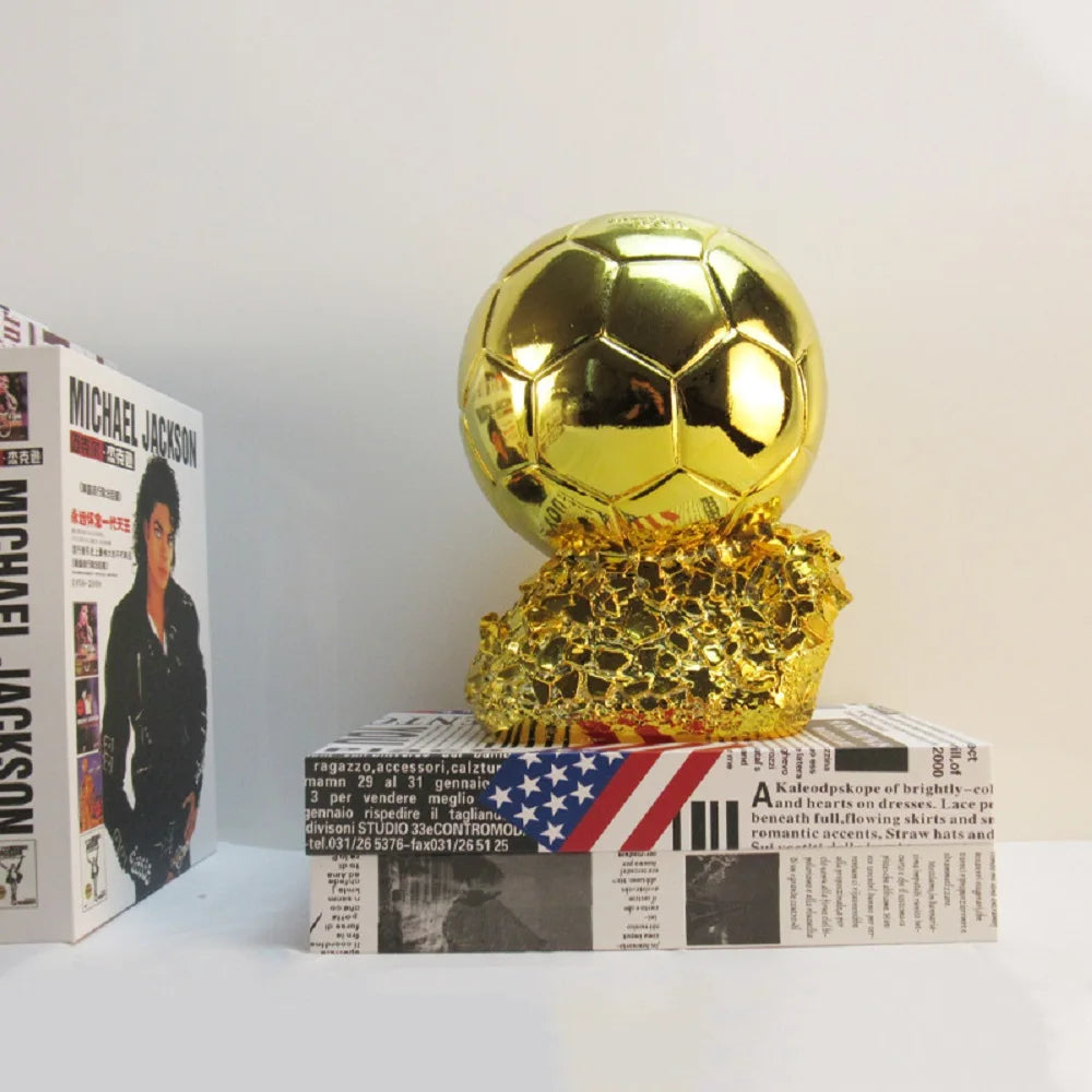 Troféu Bola de Ouro de decoração