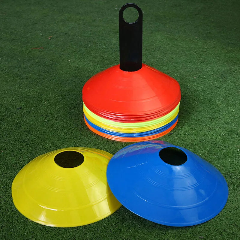 Kit 10 pratinhos de treinamento para futebol e academia